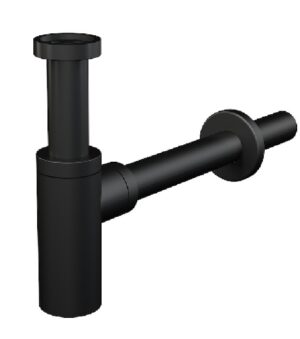 Alcaplast A400black Desing Fém Mosdószifon dn32 fekete/matt