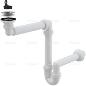 Alcaplast A413 Helytakarékos mosdó szifon