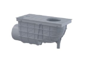 Alkaplast AGV3S Univerzális esőviz elvezető 300x155x110 oldal elvezetés