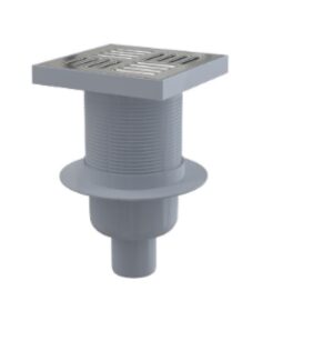 Alcaplast APV6411 Padloösszefolyó 150x150x/50 függőleges