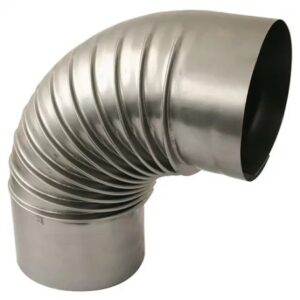 Aluminium füstcső könyök
