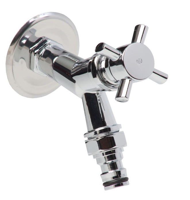 Arco 105001 Art-Vintage 1/2"-1/2" krómozott falkút kifolyó szelep