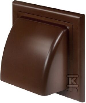 Awenta D100 Pvc eresz elem barna