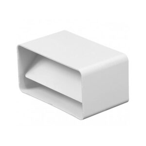 Awenta Pvc csőtoldó laposcsatornához 55x110 mm visszacsapó szeleppel