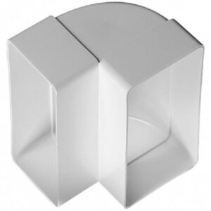 Awenta Lapos függőleges könyök laposcsatornához 55x110 mm