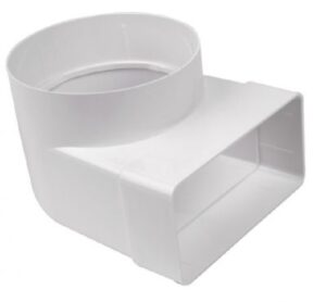 Awenta Függőleges könyök átalakitó idom 75x150 mm