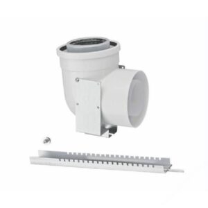 Bosch Azb 914 bekötő könyök talpas ,tartó sinnel 80/125