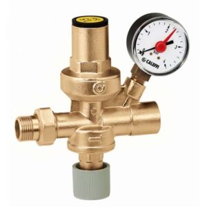 Caleffi 553 Automata Feltöltőszelep manométerrel