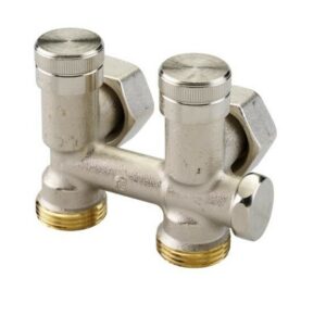 Danfoss 003L0281 RLV-K radiátor blokk egyenes G3/4"-3/4"