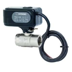 Esbe MBA121 motoros golyóscsap 2 járatu Bm1" Dn25