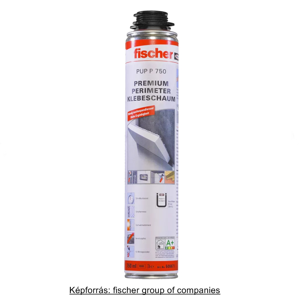 Fischer PUP P 750 polistirol pisztolyhab