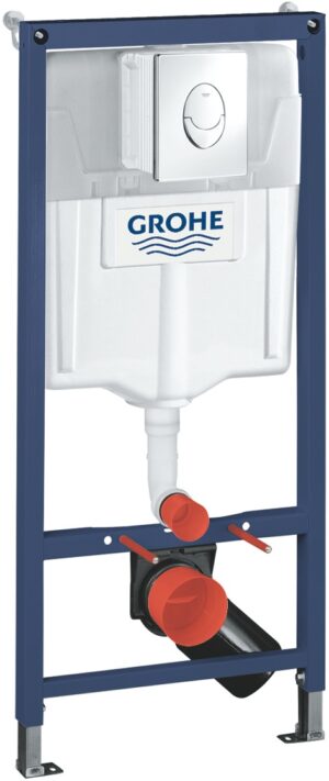 Grohe Solido Wc tartály+króm nyomólap+szerelő garnitúra