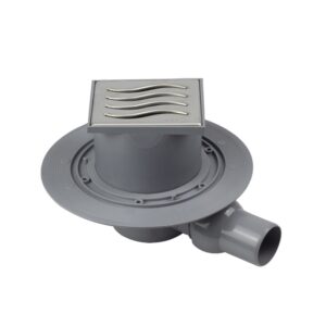 Pestan Confluo P-5 Száraz padlószifon 50mm elfolyású 144x144xinox fedél