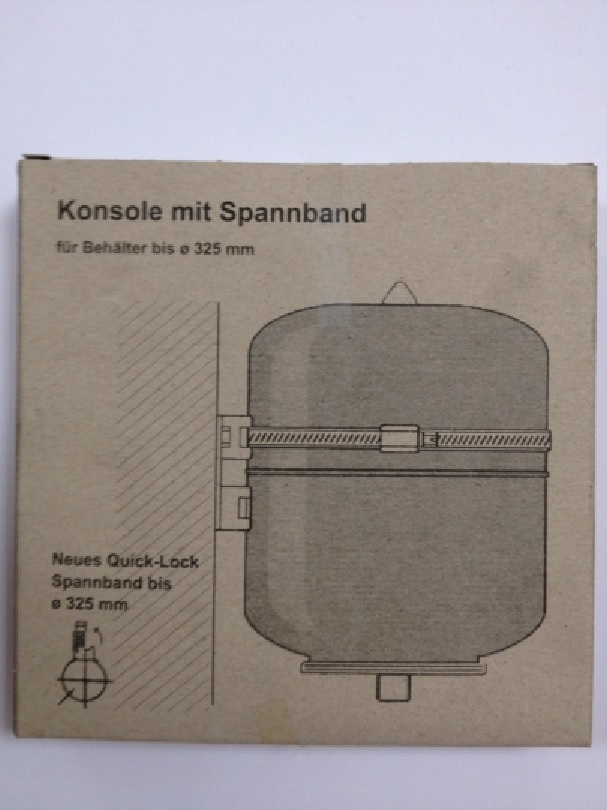 Reflex Tágulási Tartály tartó bilincs 8-25l