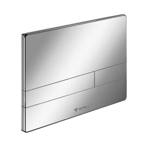 Schell Linear Eco Wc Nyomólap fehér szögletes