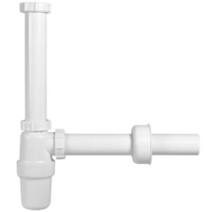 Styron Egymedencés Mosogató szifon leeresztő nélkül