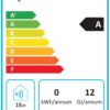 Hajdu GB fali kémény nélküli gázbojler energiacímke