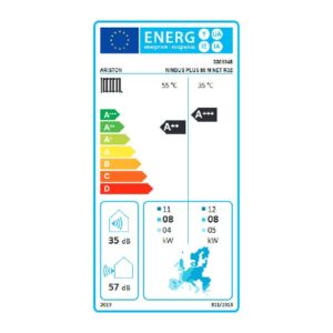 Ariston Nimbus Plus 80M net Hőszivattyú 8Kw (3301848) Energia cimke