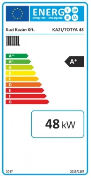 Totya/Kazi S 48 B Vegyestüzelésű Energia cimke