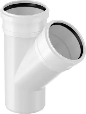 Uponor Decibel 110/50/45°ág idom (1000215)