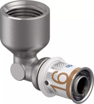 Uponor s-press plus fém könyök 16-1/2" bm