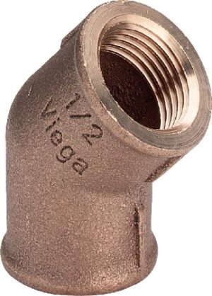 Viega Iv 45°bb 1/2" vörösöntvény (320690)