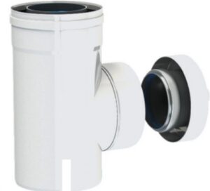 Tricox Alu/Alu Ellenőrző T idom 80/125 mérőponttal (AAEM60)