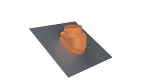 Tricox Univerzális ferdetető boritás 60/100 -80/125 piros (FT30P)