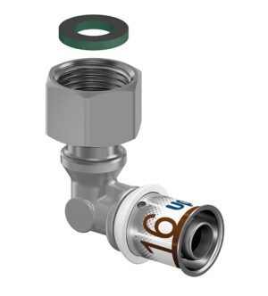 Uponor s-press plus fém BM hollandis könyök