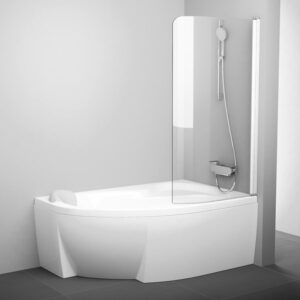 Ravak CVSK1 Rosa 160/170 Kádparaván jobbos fehér+transparent (7QRS0100Y1)
