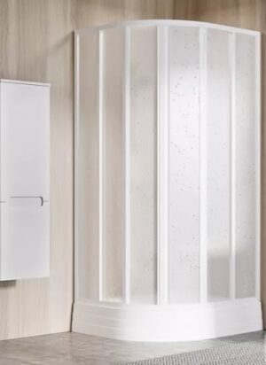 Ravak SKKP6-80 Zuhanykabin Fehér+Pearl müanyag/plexi