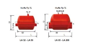 Reflex Légedény La