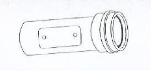 Almeva 80 mm Alu Egyenes ellenőrző idom