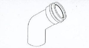 Almeva 80 mm Alu 45° Iv