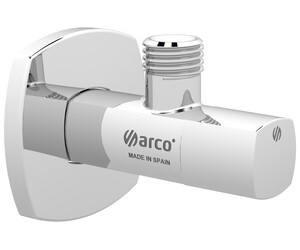 Arco Vitaq A-80 Lipstic 1/2"-3/8" szögletes sarokcsap fehér (202521)