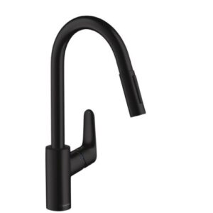 Hansgrohe Focus Álló mosogató csaptelep fekete 240 mm (31815670)