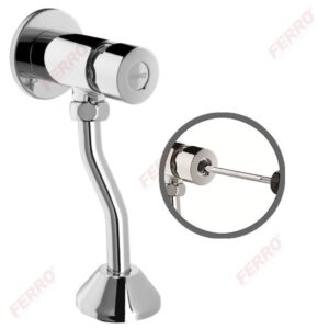 Ferro Presstige Vizelde öblitő szelep króm (Z211)