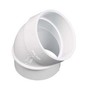 Központi porszivó KB könyök 45° (PF242D)