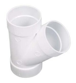 Központi porszivó T ág idom BB 45°becsatlakozással (PF214D)