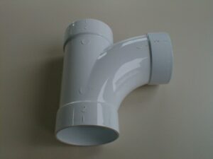 Központi porszivó T idom BB 90 °becsatlakozással (PF215D)