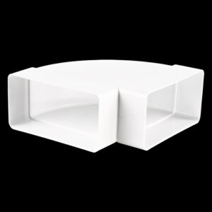 Vents Laposcso 90°könyök vizszintes 55x110 (5251)